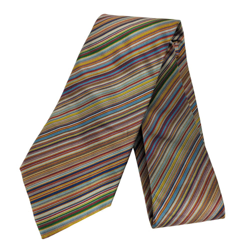 ポールスミス Paul Smith マルチカラー ストライプ ネクタイ メンズ